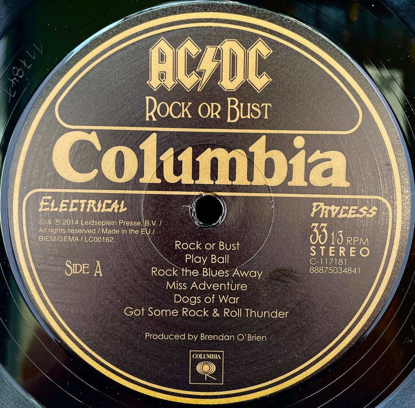 AC/DC – Rock Or Bust - USED 180G Vinyl LP