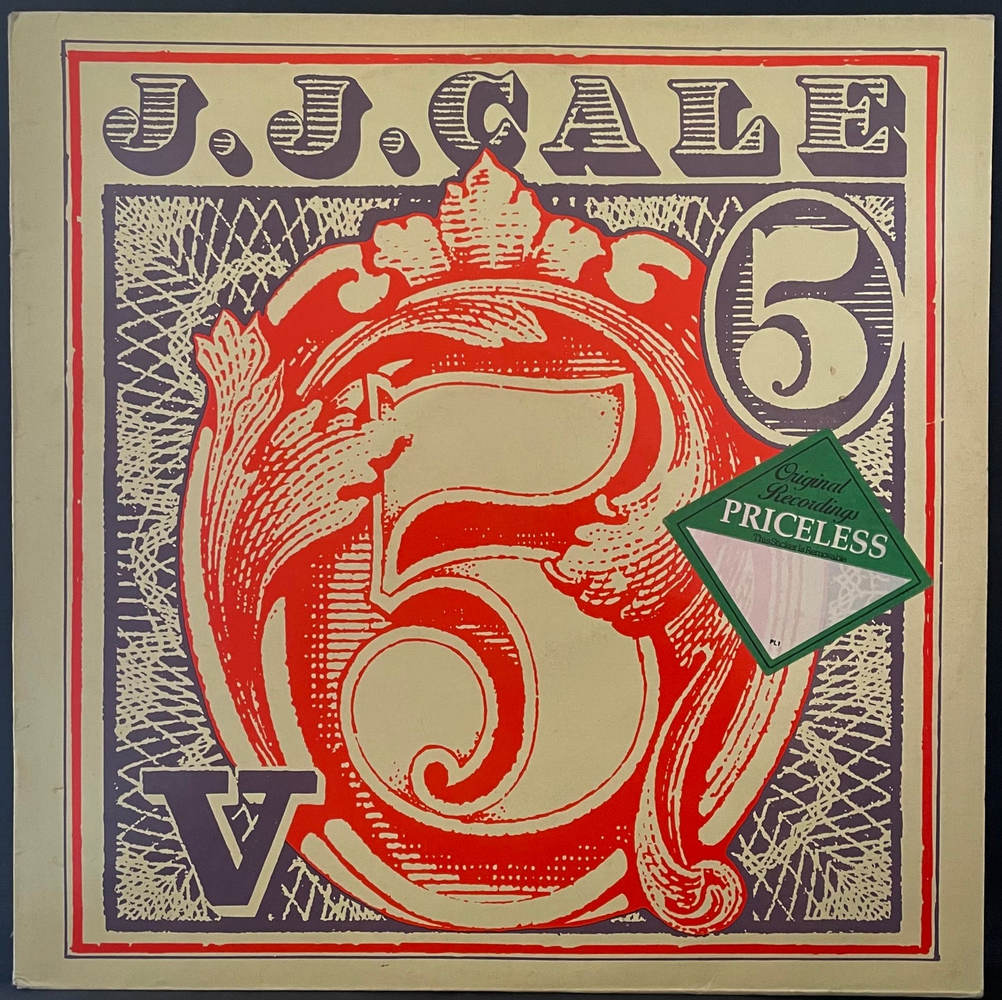 J.J. Cale – 5 - USED Vinyl LP