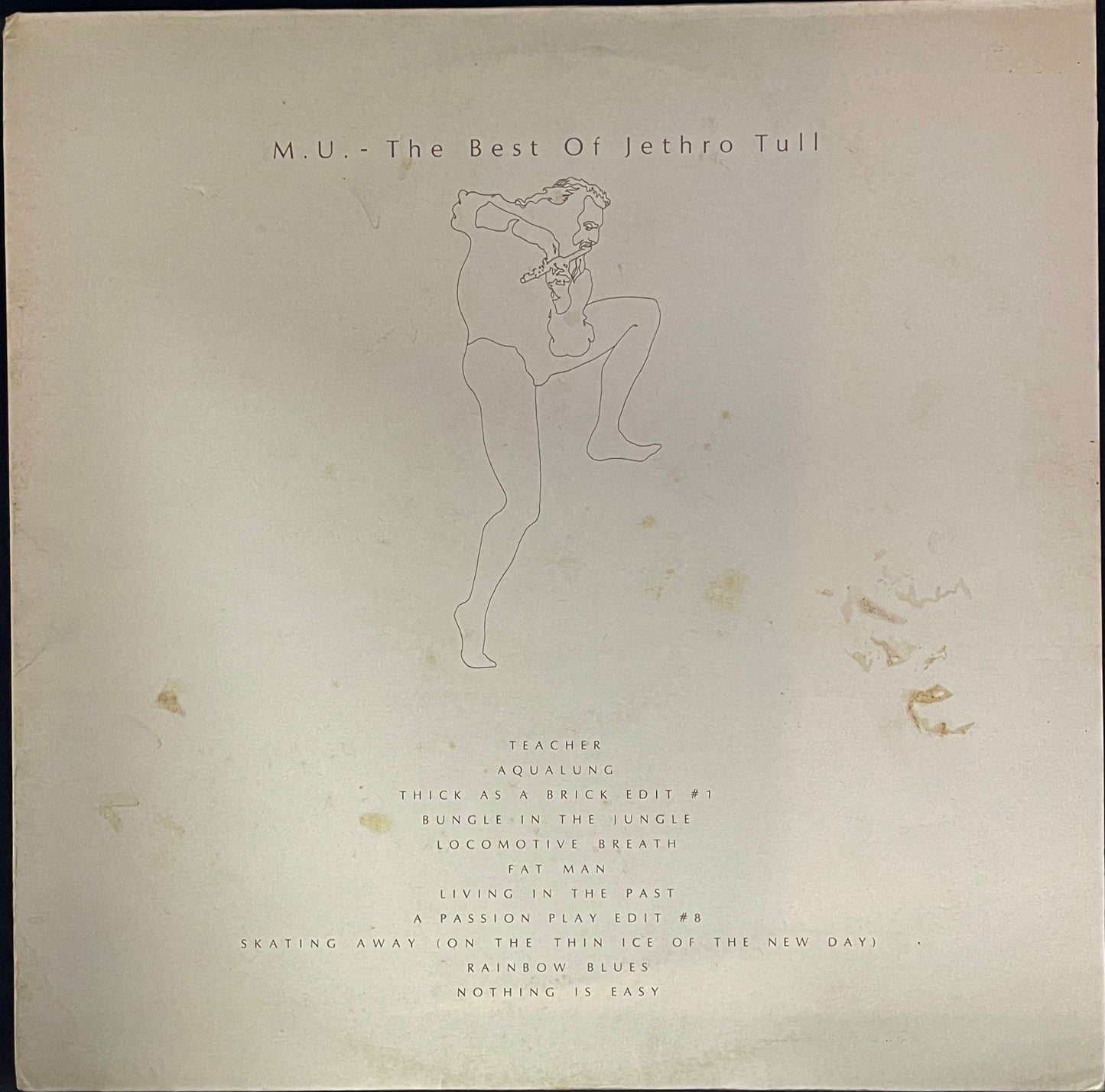 Jethro Tull – M.U. - The Best Of Jethro Tull - USED Vinyl LP