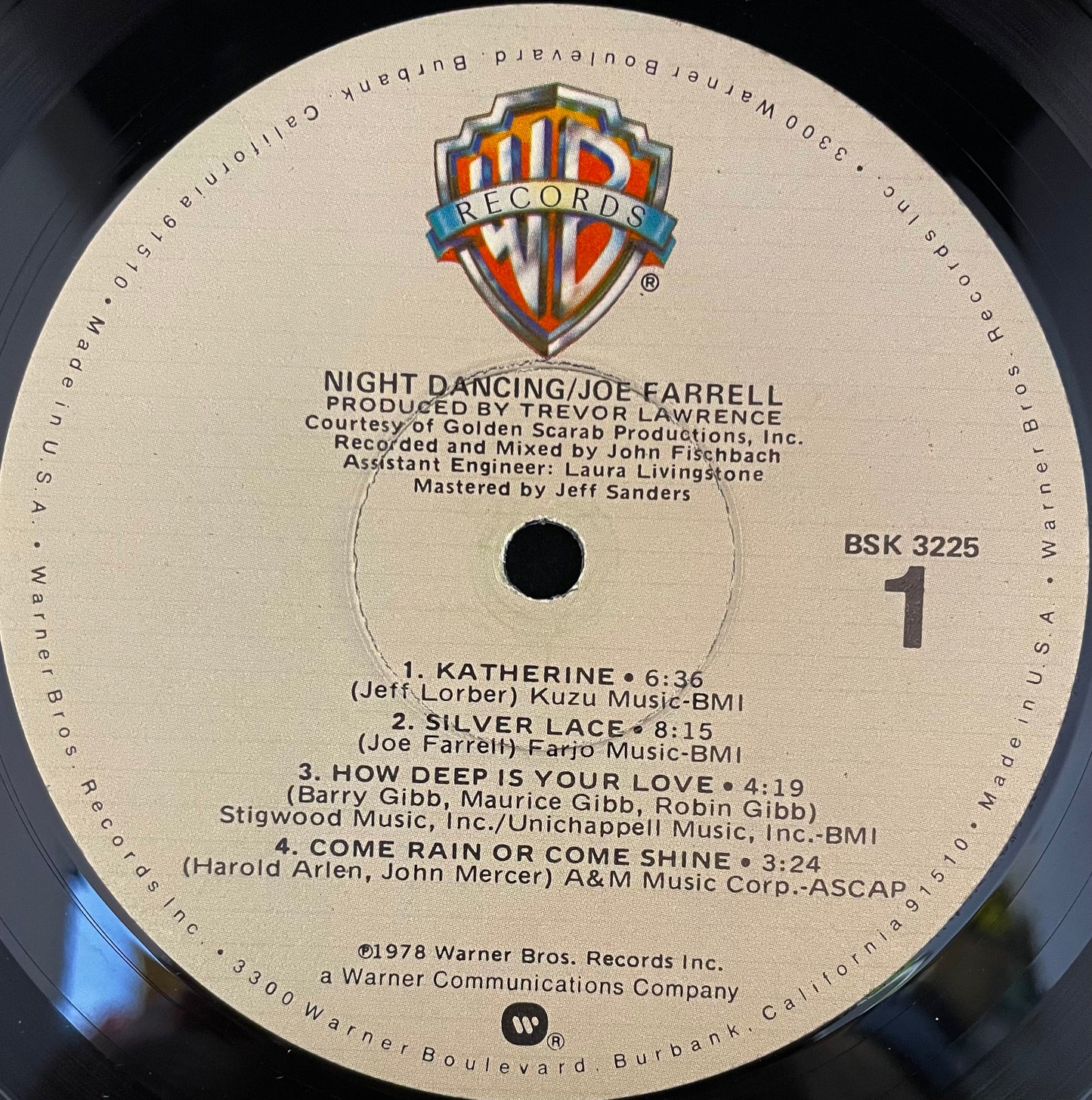Joe Farrell – Night Dancing - USED Vinyl LP