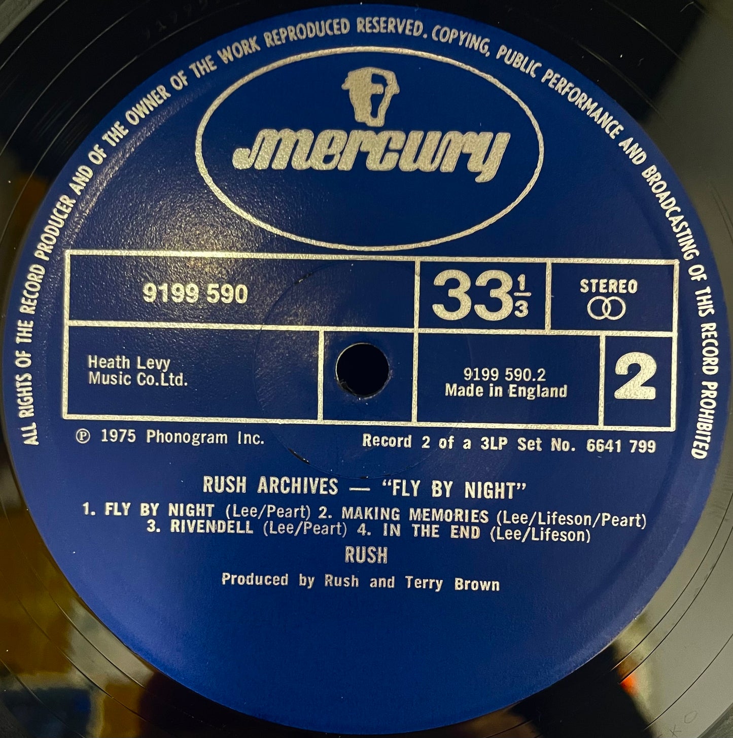 Rush – Archives - USED Vinyl 3LP