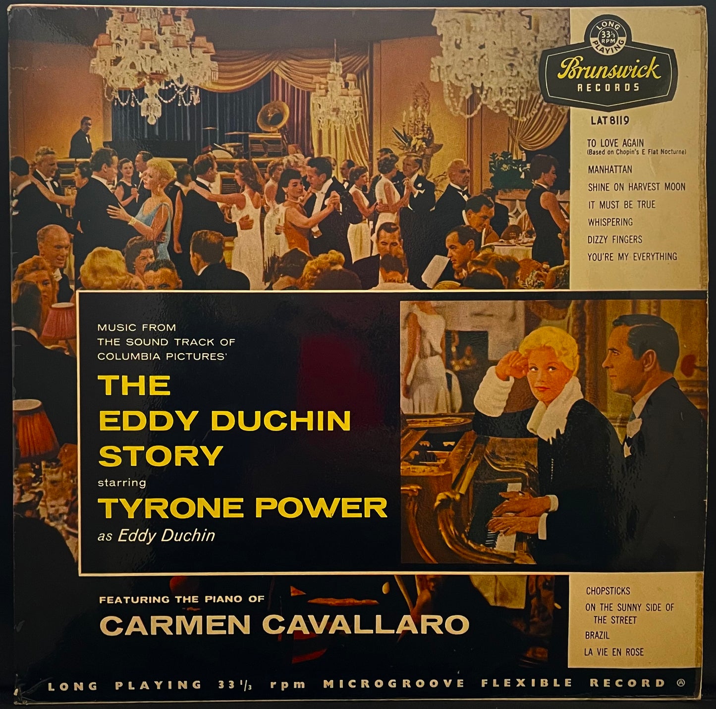 Carmen Cavallaro – The Eddy Duchin Story – USED Vinyl LP