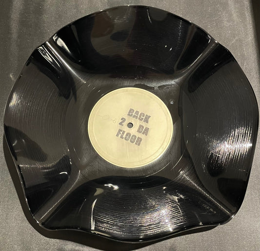 The '2 Da Floor’ 12" Vinyl Record Bowl