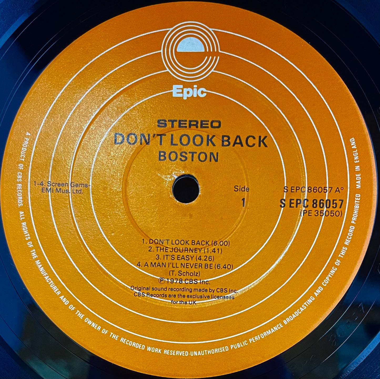 Boston – Don't Look Back - USED Vinyl LP