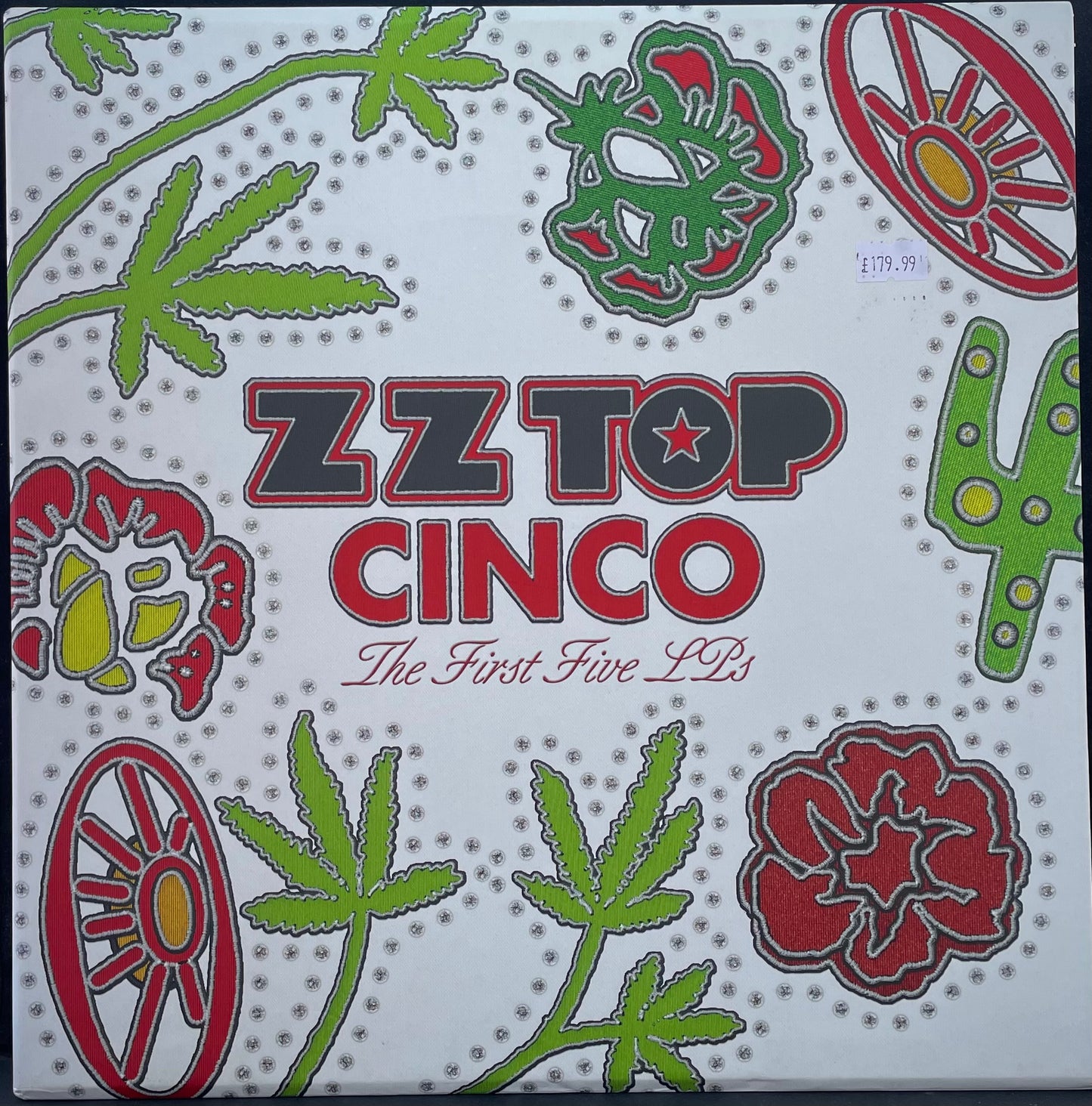 ZZ Top – Cinco (The First Five LPs) - USED 180G Vinyl 5LP Box Set