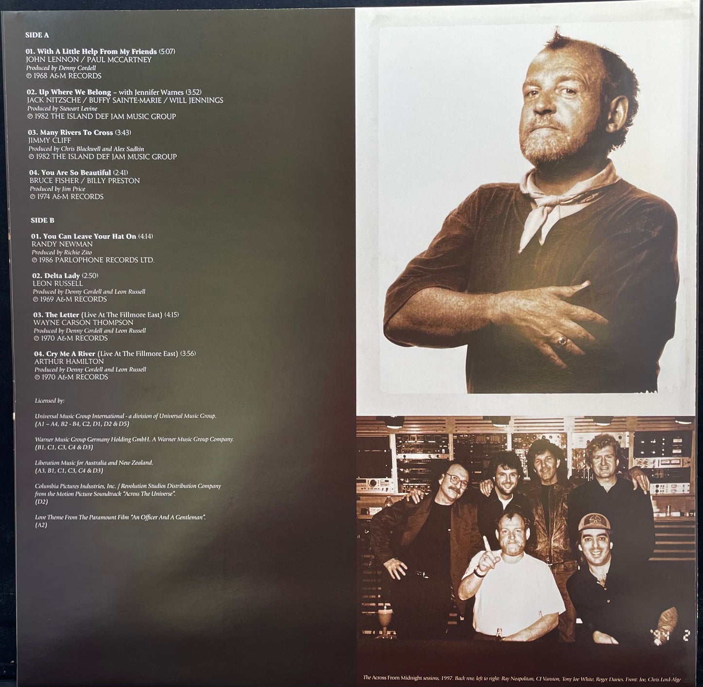 Joe Cocker – The Life Of A Man - The Ultimate Hits 1968-2013 - USED Vinyl 2LP