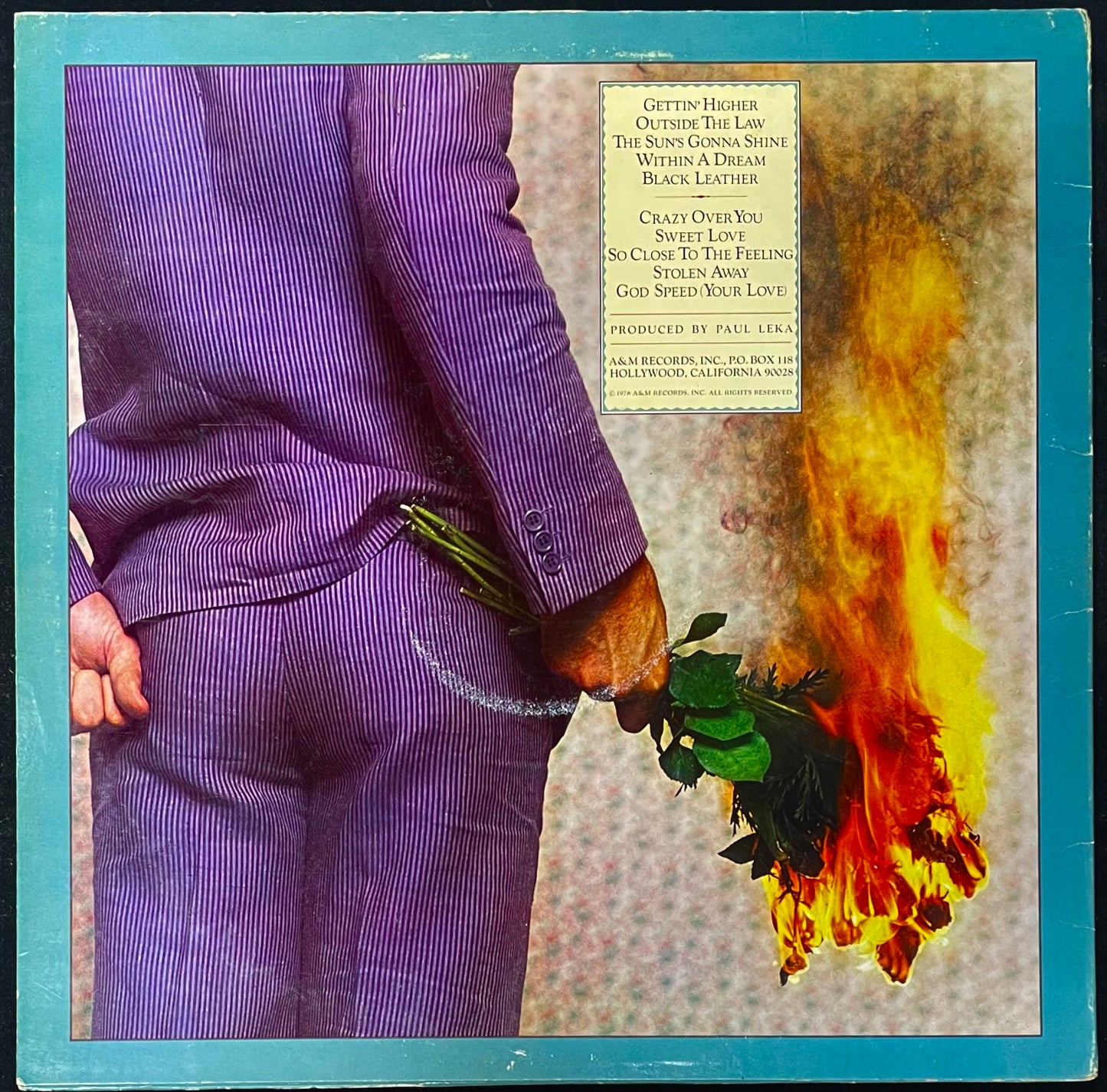 Randle Chowning Band – Hearts On Fire - USED Vinyl LP