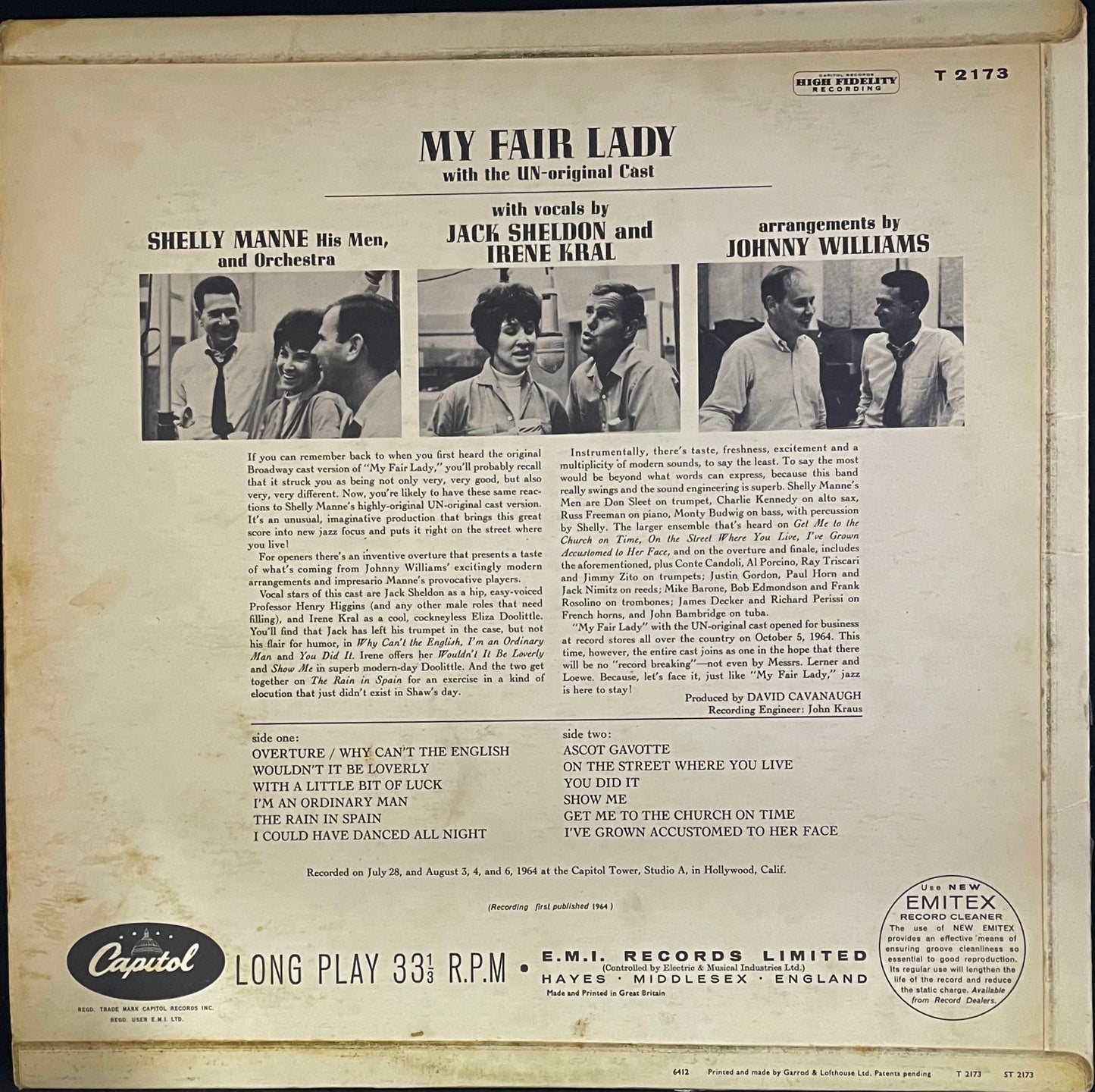 Shelly Manne – My Fair Lady - USED Vinyl LP MONO