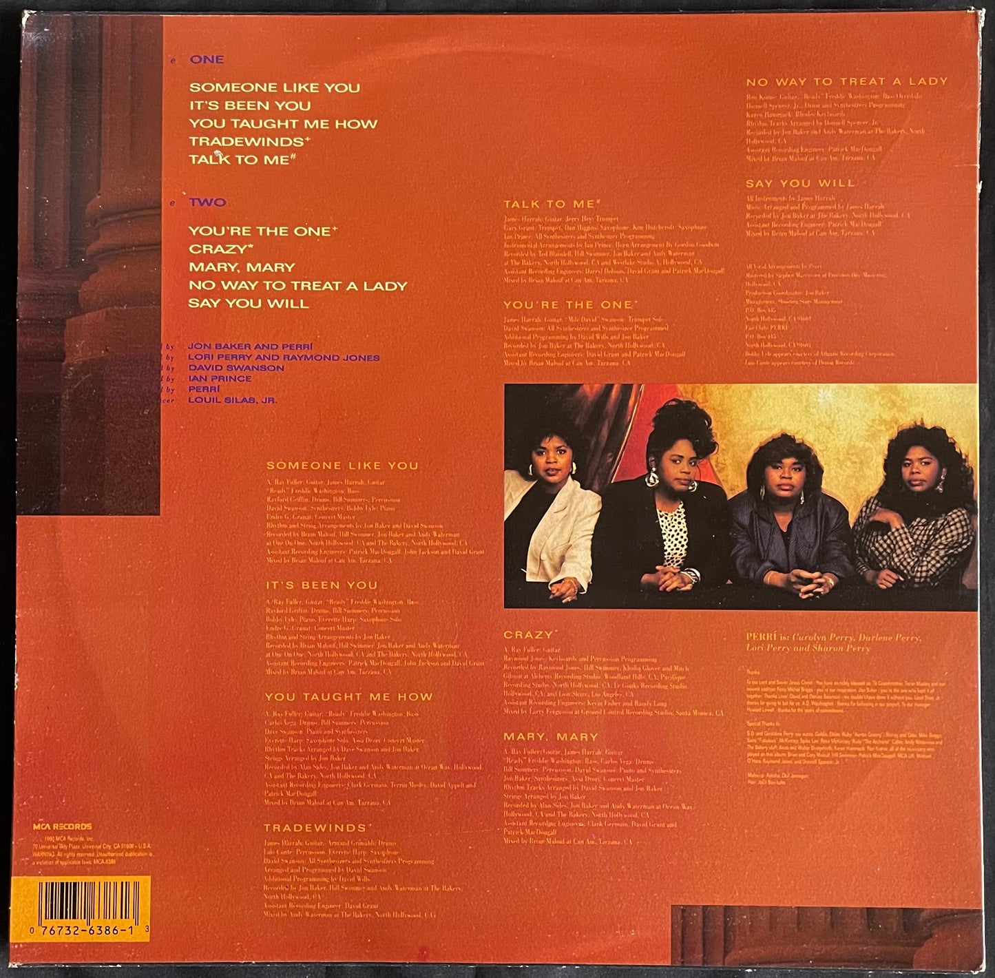 Perri – Tradewinds - USED Vinyl LP