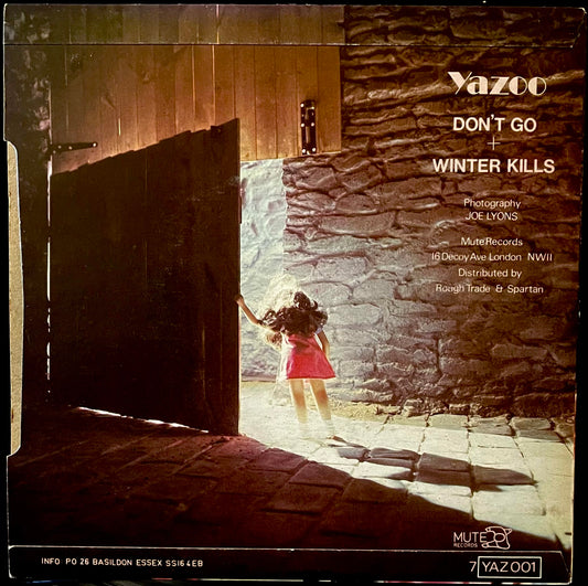Yazoo – Don't Go - USED Vinyl 7" Single