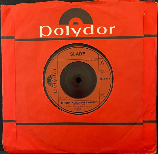 Slade – Merry Xmas Everybody - USED Vinyl 7" Single