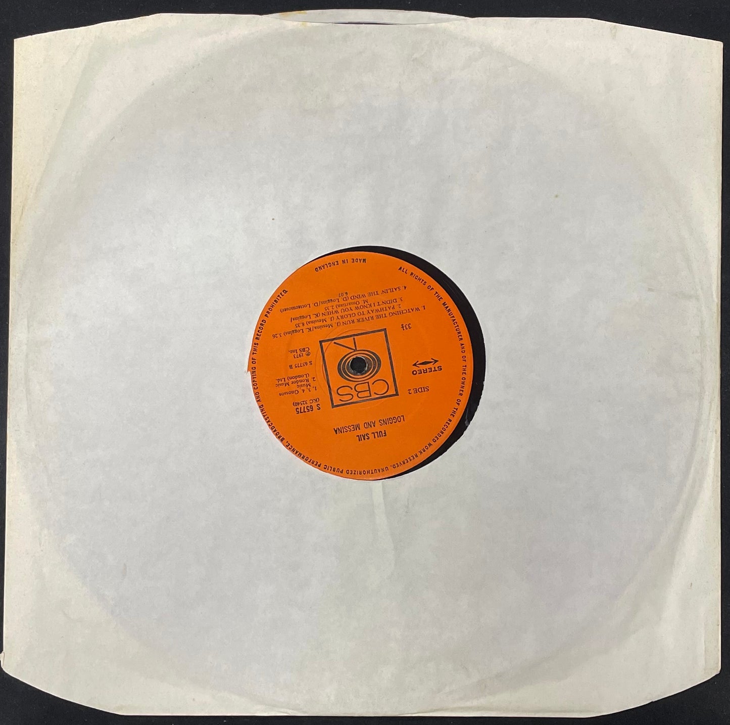 Loggins And Messina – Full Sail - USED Vinyl LP