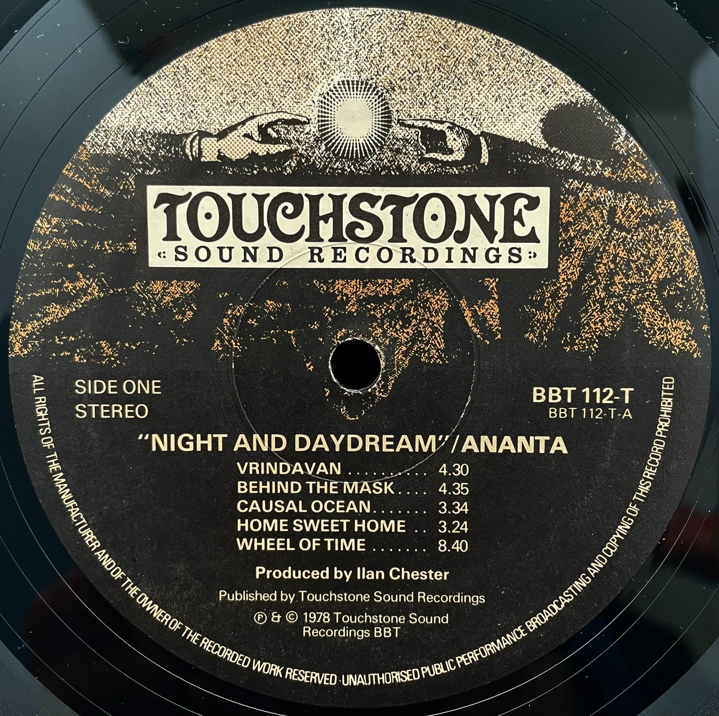 Ananta – Night And Daydream – USED Vinyl LP PROMO