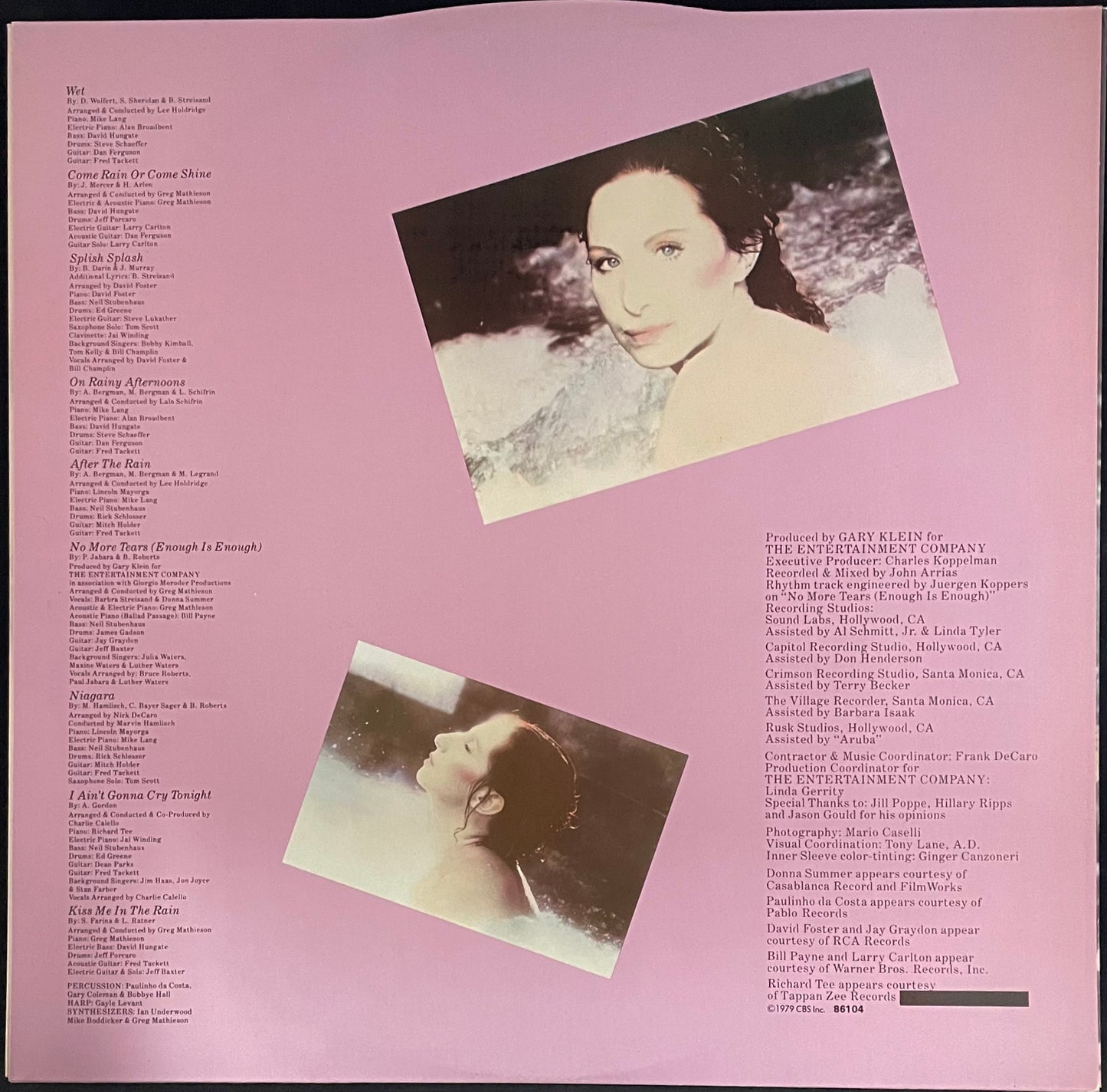 Barbra Streisand – Wet - USED Vinyl LP