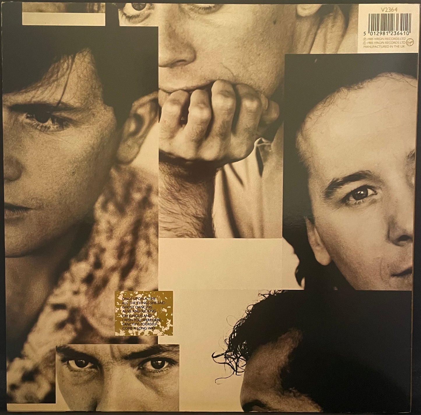 Simple Minds – Once Upon A Time - USED Vinyl LP