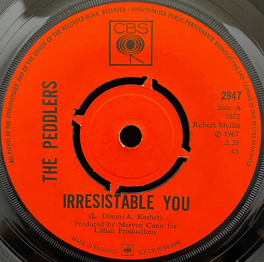 The Peddlers – Irresistable You – gebrauchte 7"-Vinyl-Single