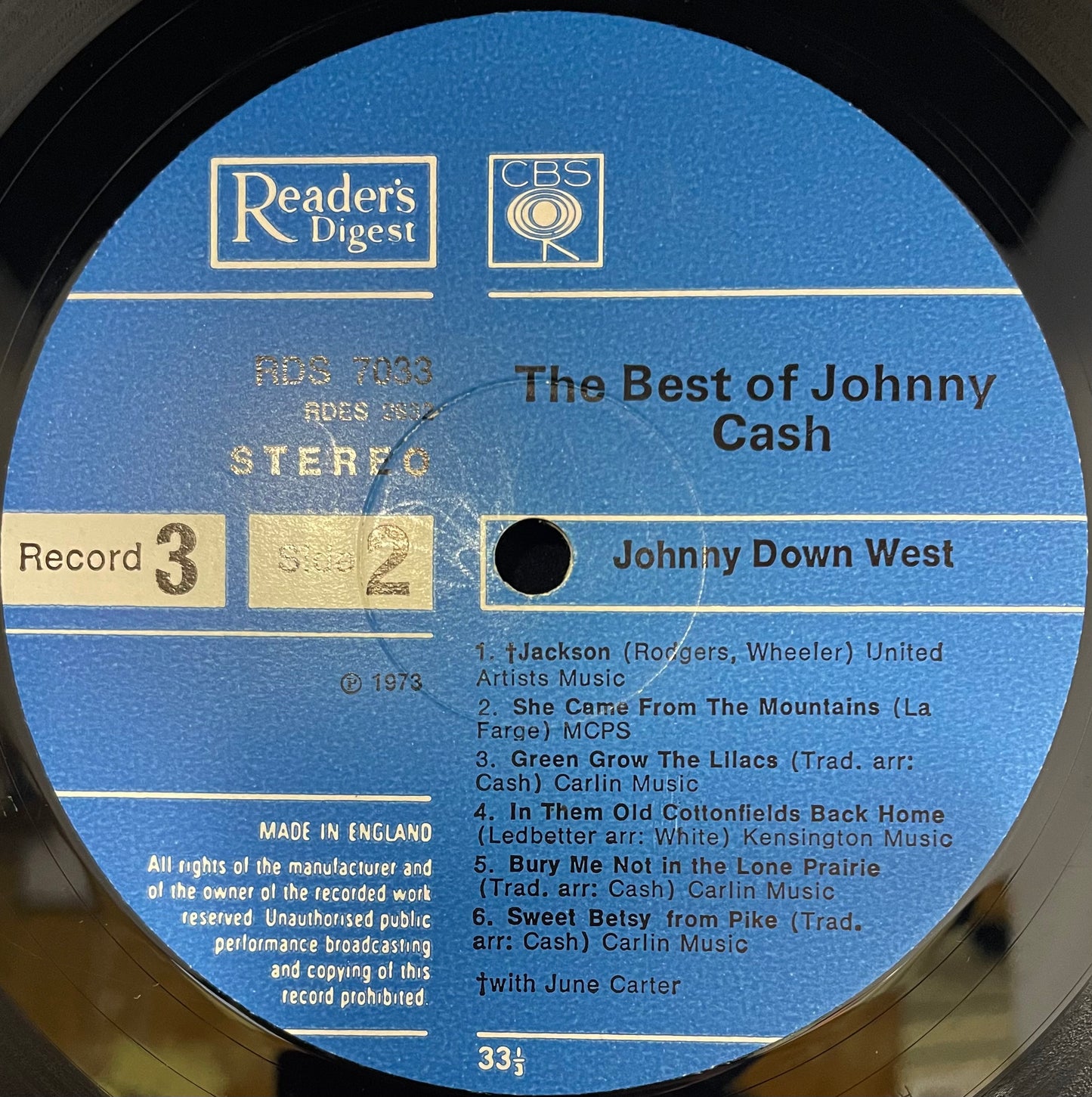 Johnny Cash – The Best Of Johnny Cash - USED Vinyl 6LP Box Set