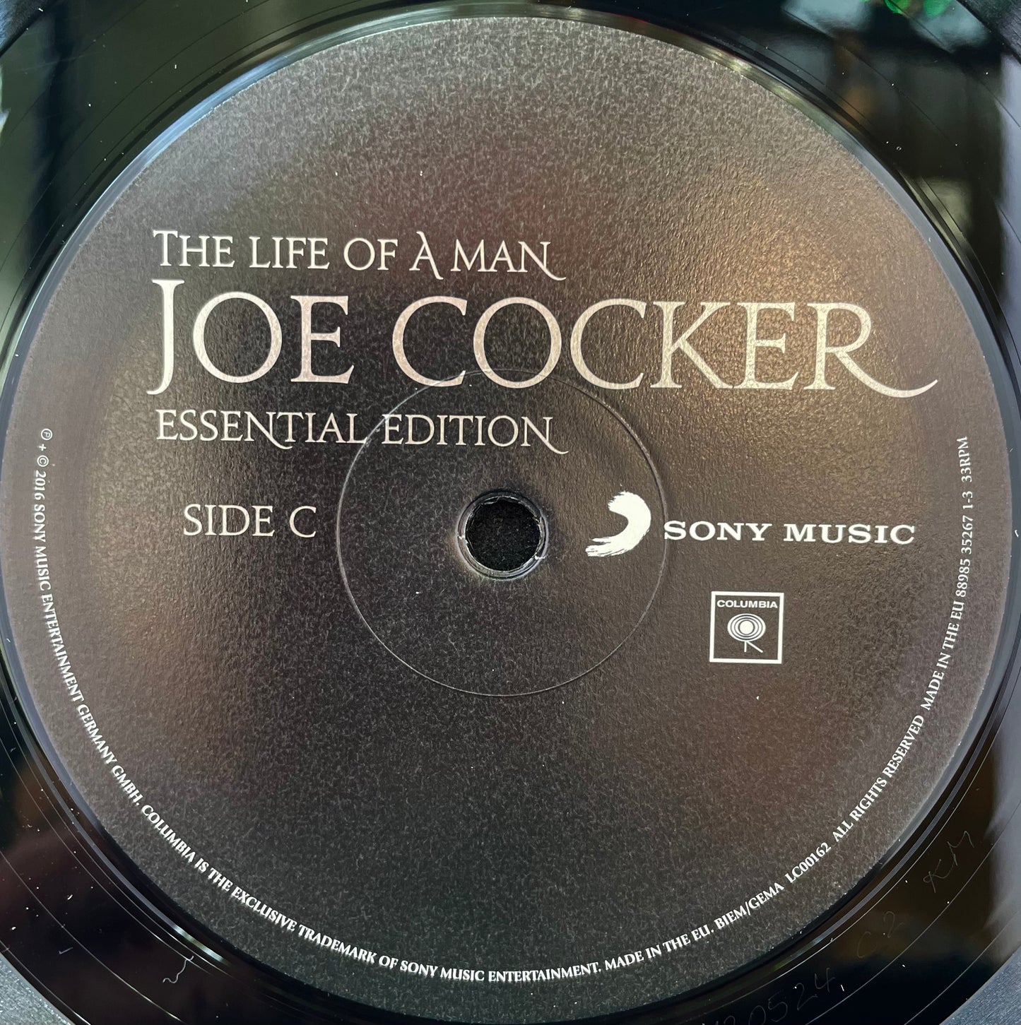 Joe Cocker – The Life Of A Man - The Ultimate Hits 1968-2013 - USED Vinyl 2LP