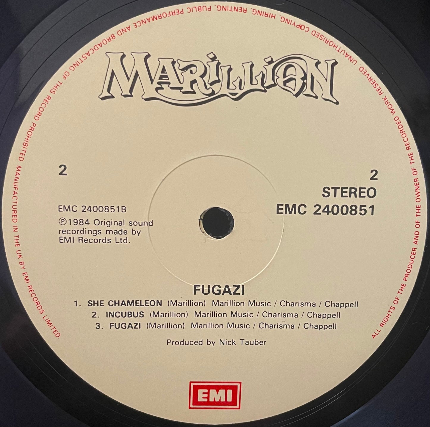 Marillion – Fugazi - USED Vinyl LP