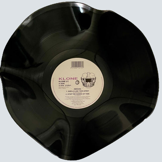 Die 12"-Vinyl-Schallplattenschale „Klone“