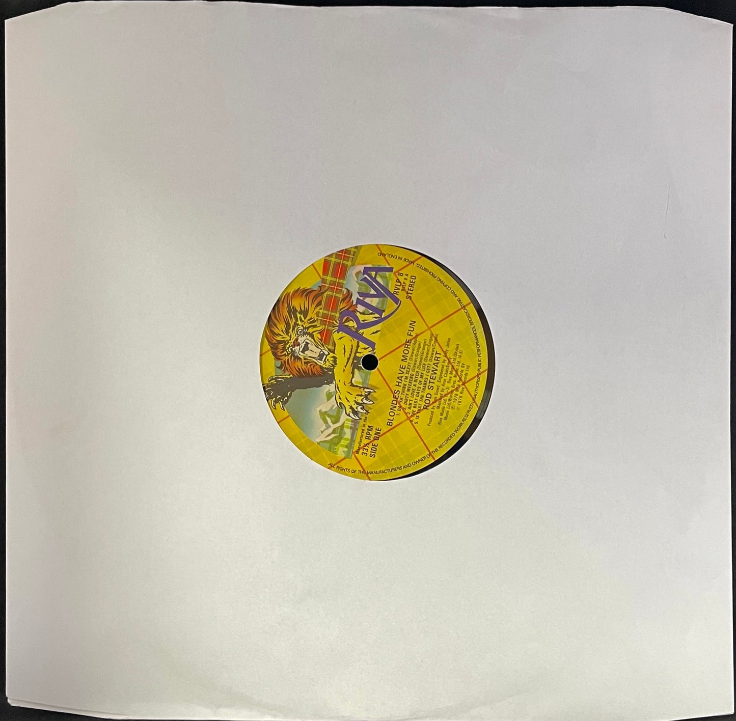 Rod Stewart – Blondes Have More Fun - USED Vinyl LP