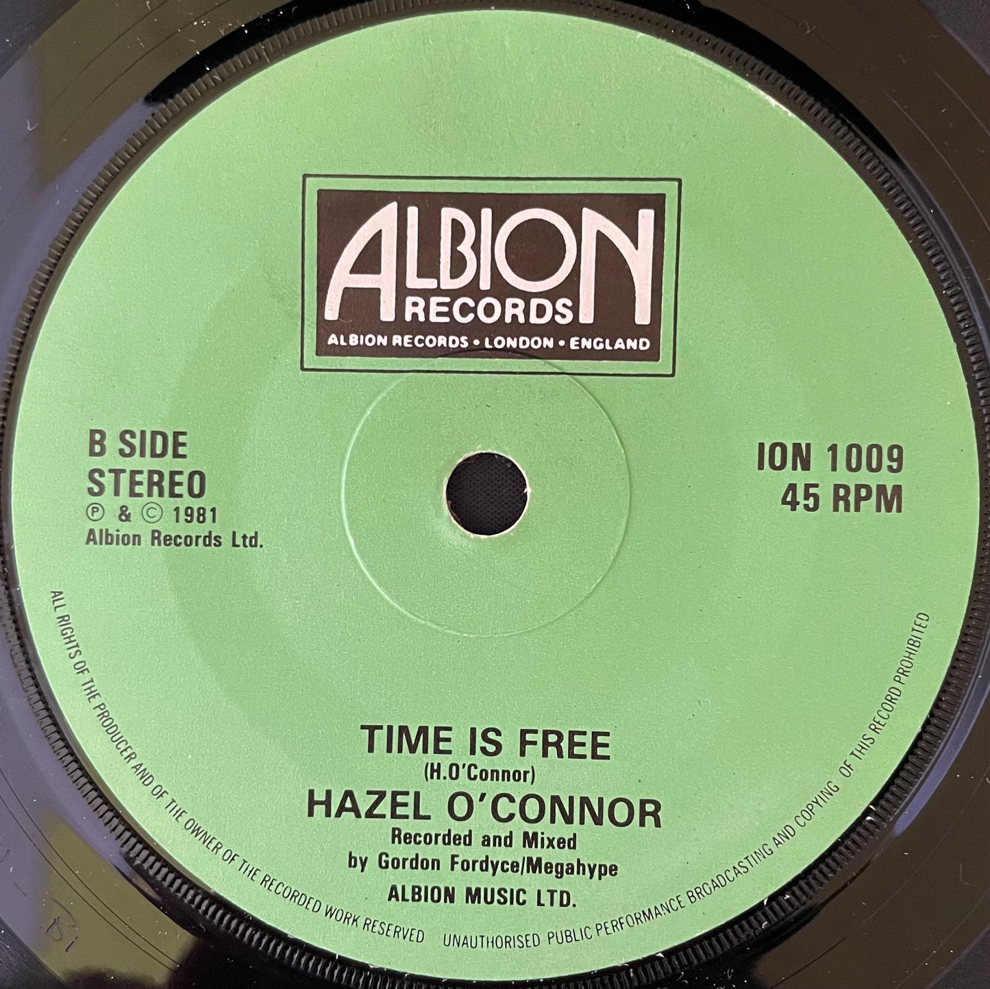 Hazel O'Connor – D-Days - USED Vinyl 7" Single