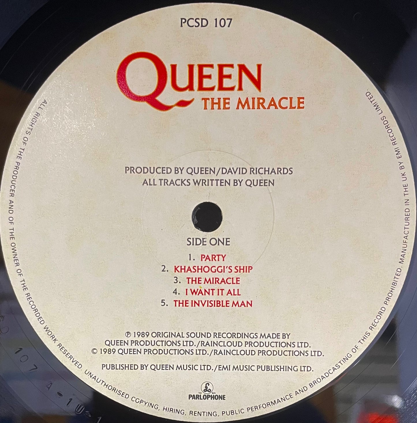 Queen – The Miracle - USED Vinyl LP