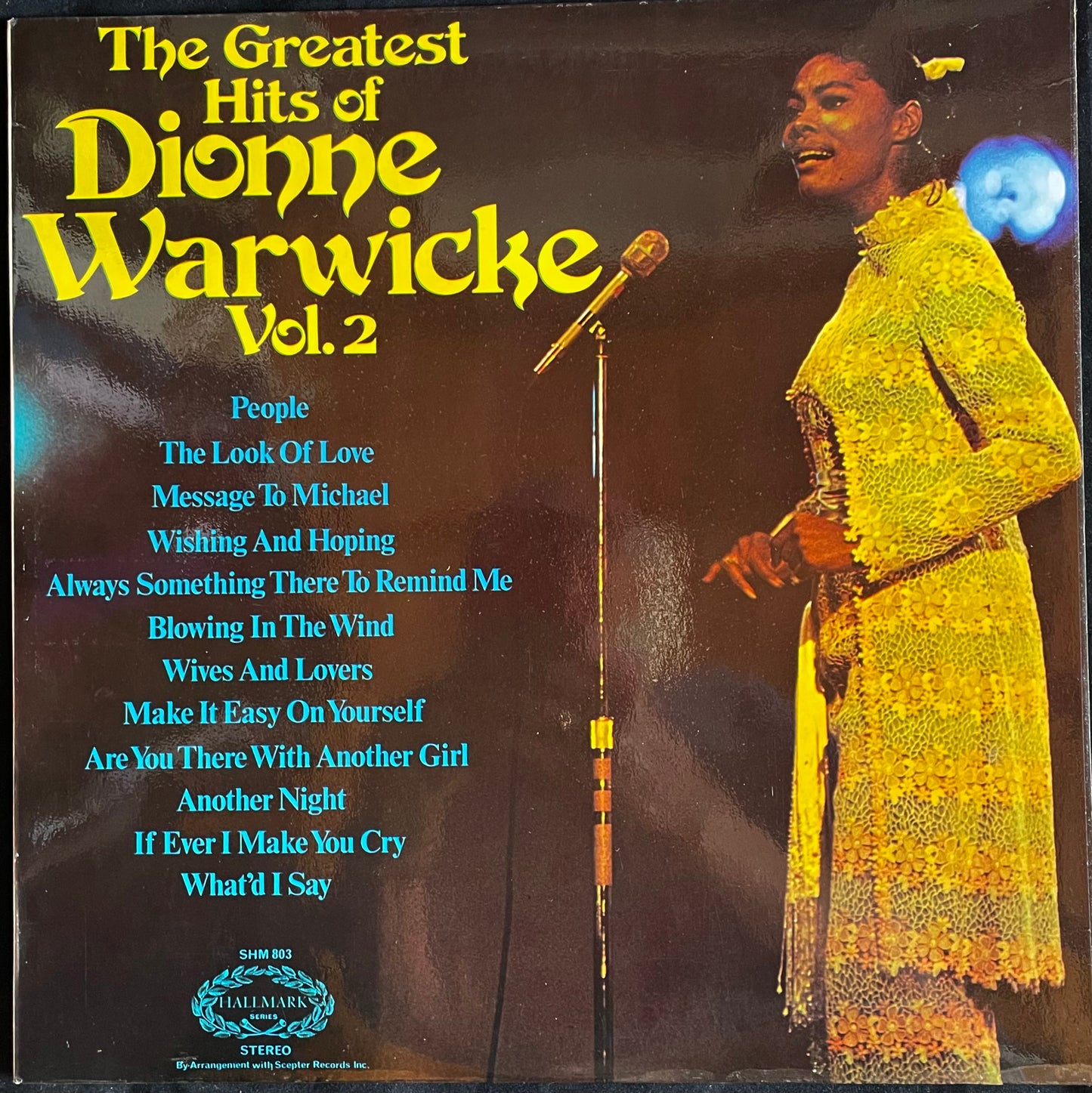 Dionne Warwicke – The Greatest Hits Of Dionne Warwicke Vol. 2 - USED Vinyl LP