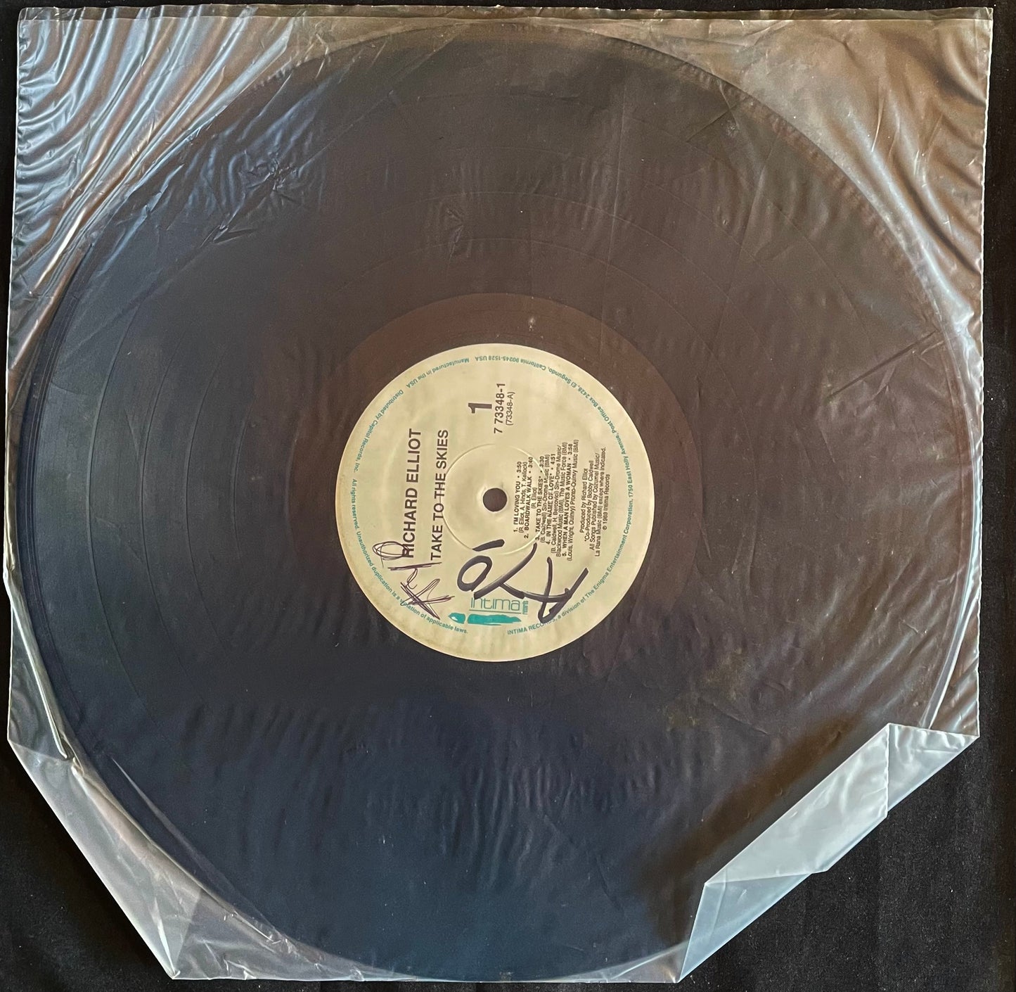 Richard Elliot – Take To The Skies - USED Vinyl LP