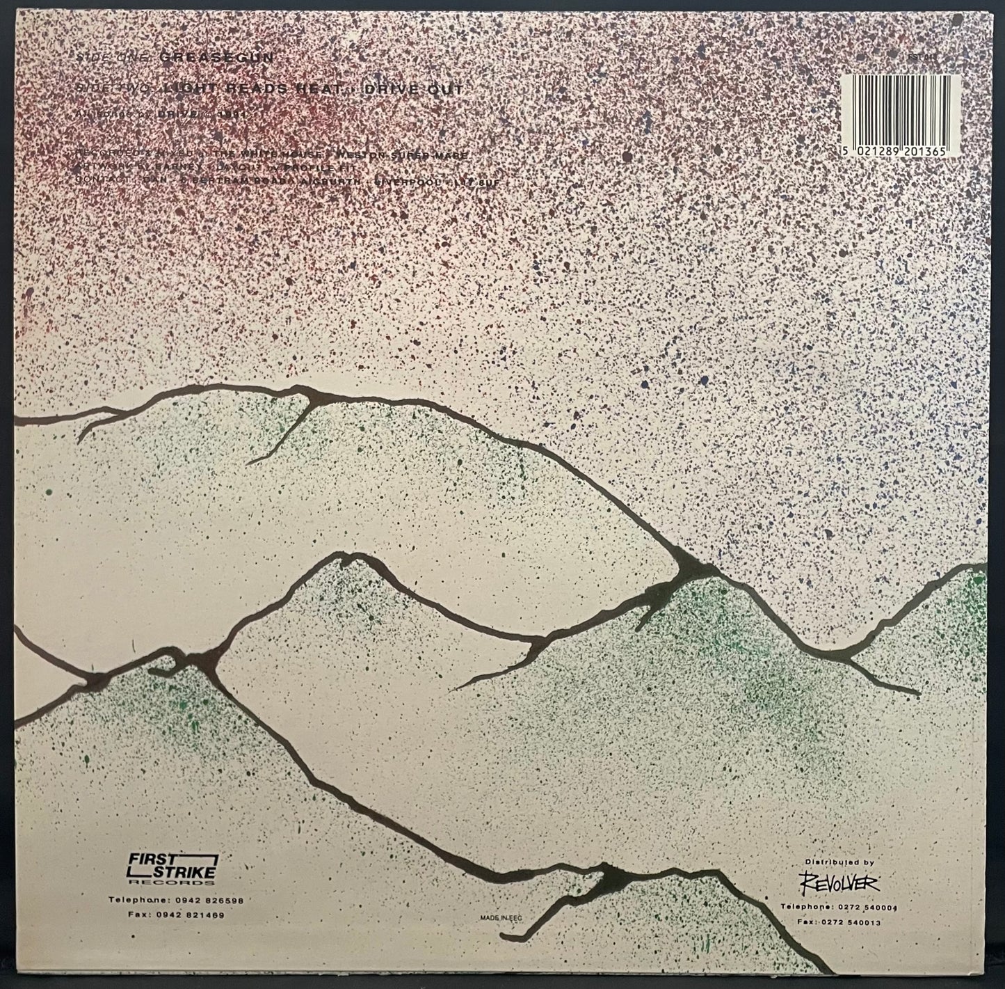 Drive – Greasegun – USED Vinyl 12" Single