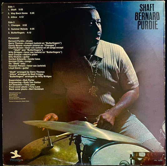 Bernard Purdie – Shaft - USED Vinyl LP