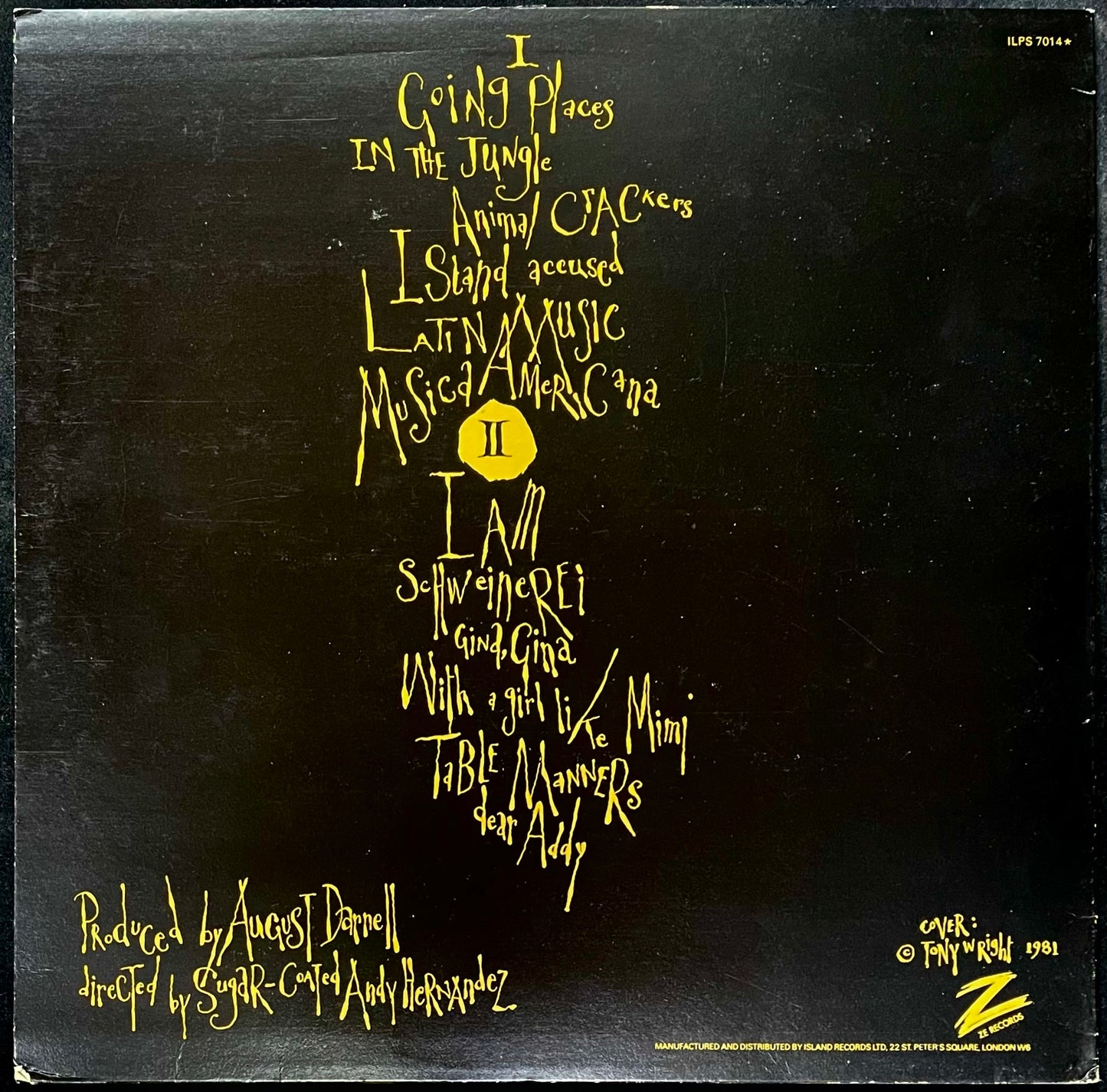 Kid Creole And The Coconuts – Fresh Fruit In Foreign Places - USED Vinyl LP