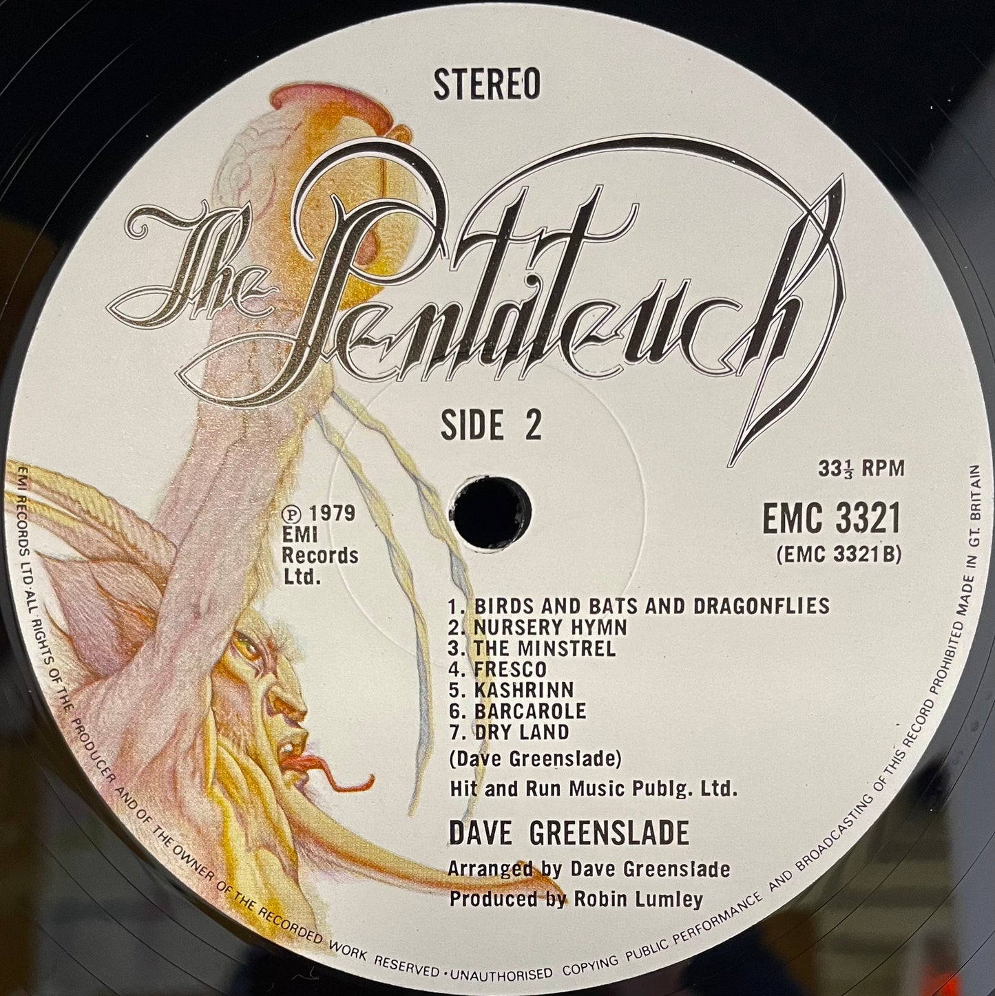 Patrick Woodroffe / Dave Greenslade – The Pentateuch Of The Cosmogony - USED Vinyl 2LP Book