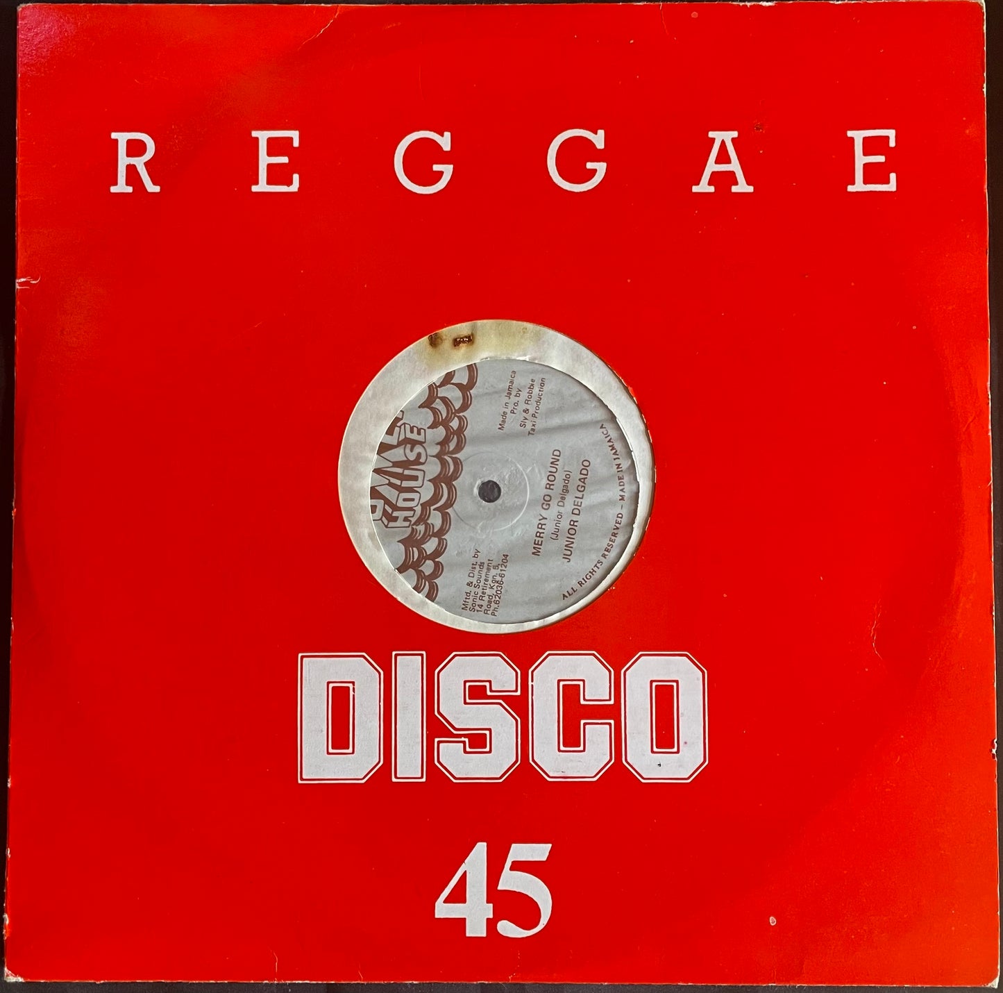 Junior Delgado – Merry Go Round - USED Vinyl 12" Single