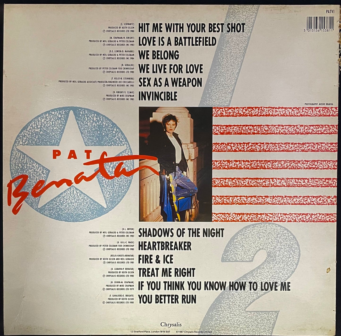 Pat Benatar – Best Shots - USED Vinyl LP