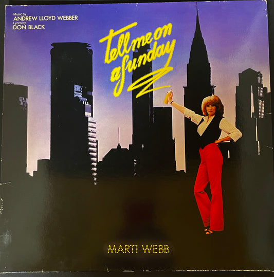 Marti Webb – Tell Me On A Sunday - USED Vinyl LP