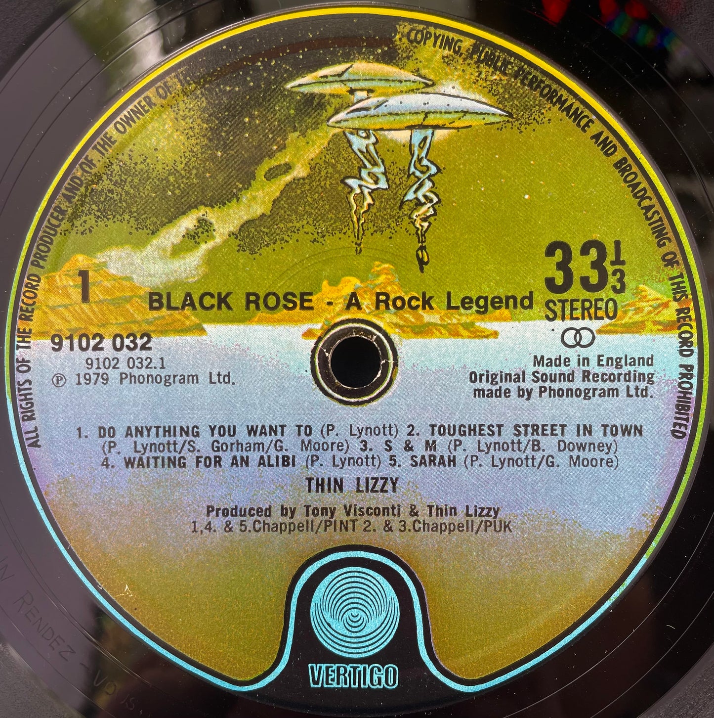 Thin Lizzy – Black Rose (A Rock Legend) - USED Vinyl LP