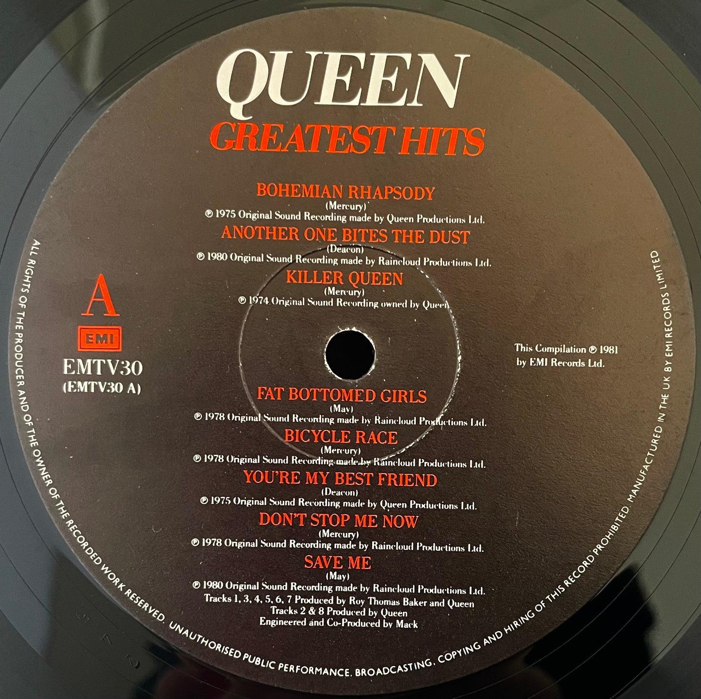 Queen – Greatest Hits - USED Vinyl LP