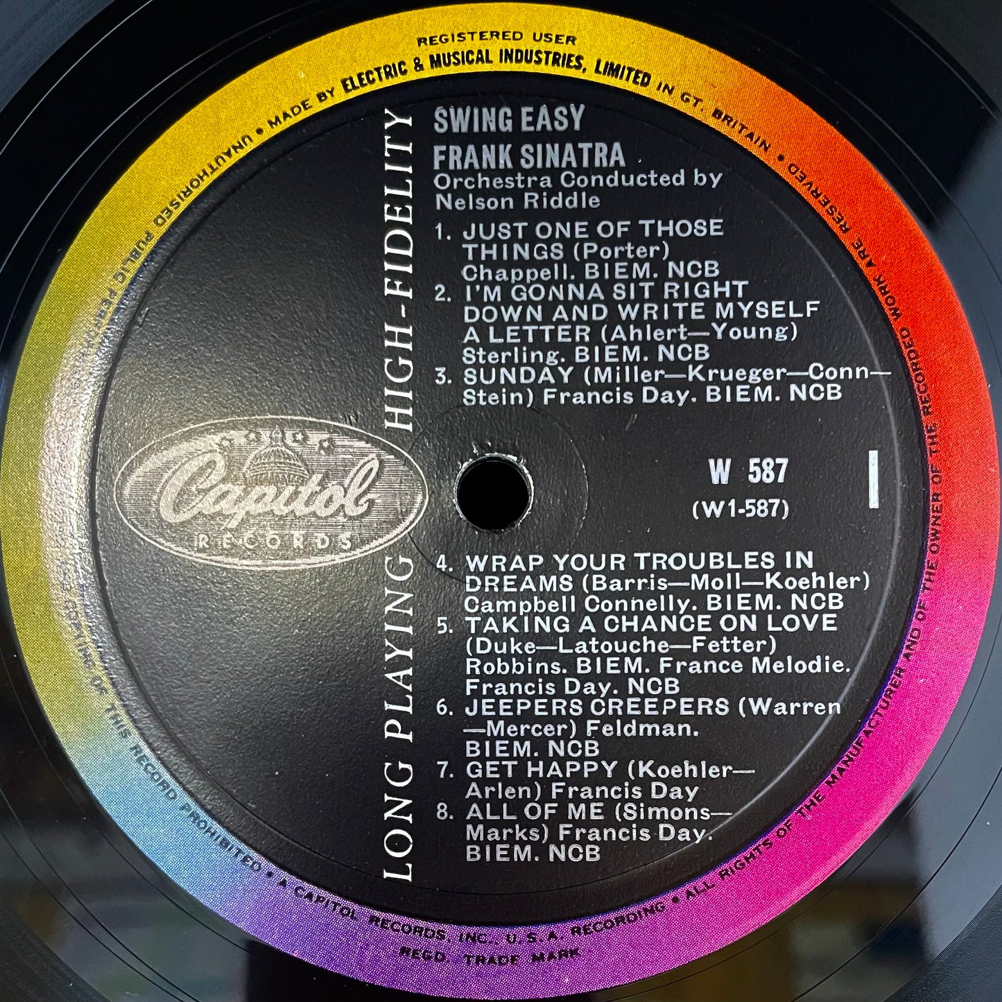 Frank Sinatra – Swing Easy! And Songs For Young Lovers - USED Vinyl LP