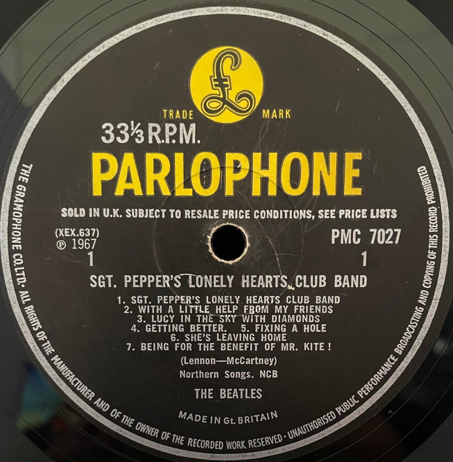 The Beatles – Sgt. Pepper's Lonely Hearts Club Band - Mono - USED Vinyl LP