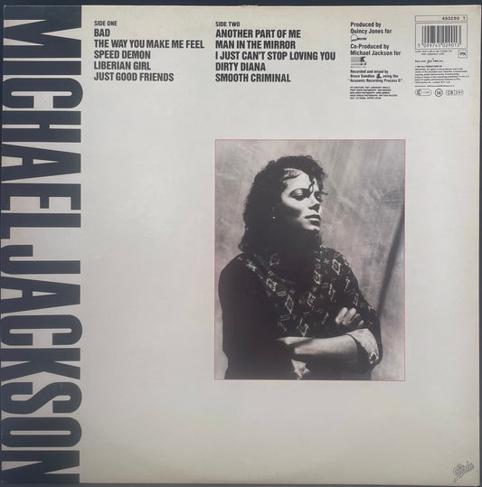 Michael Jackson – Bad - USED Vinyl LP