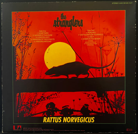 The Stranglers – Stranglers IV (Rattus Norvegicus) - USED Vinyl LP - German Pressing