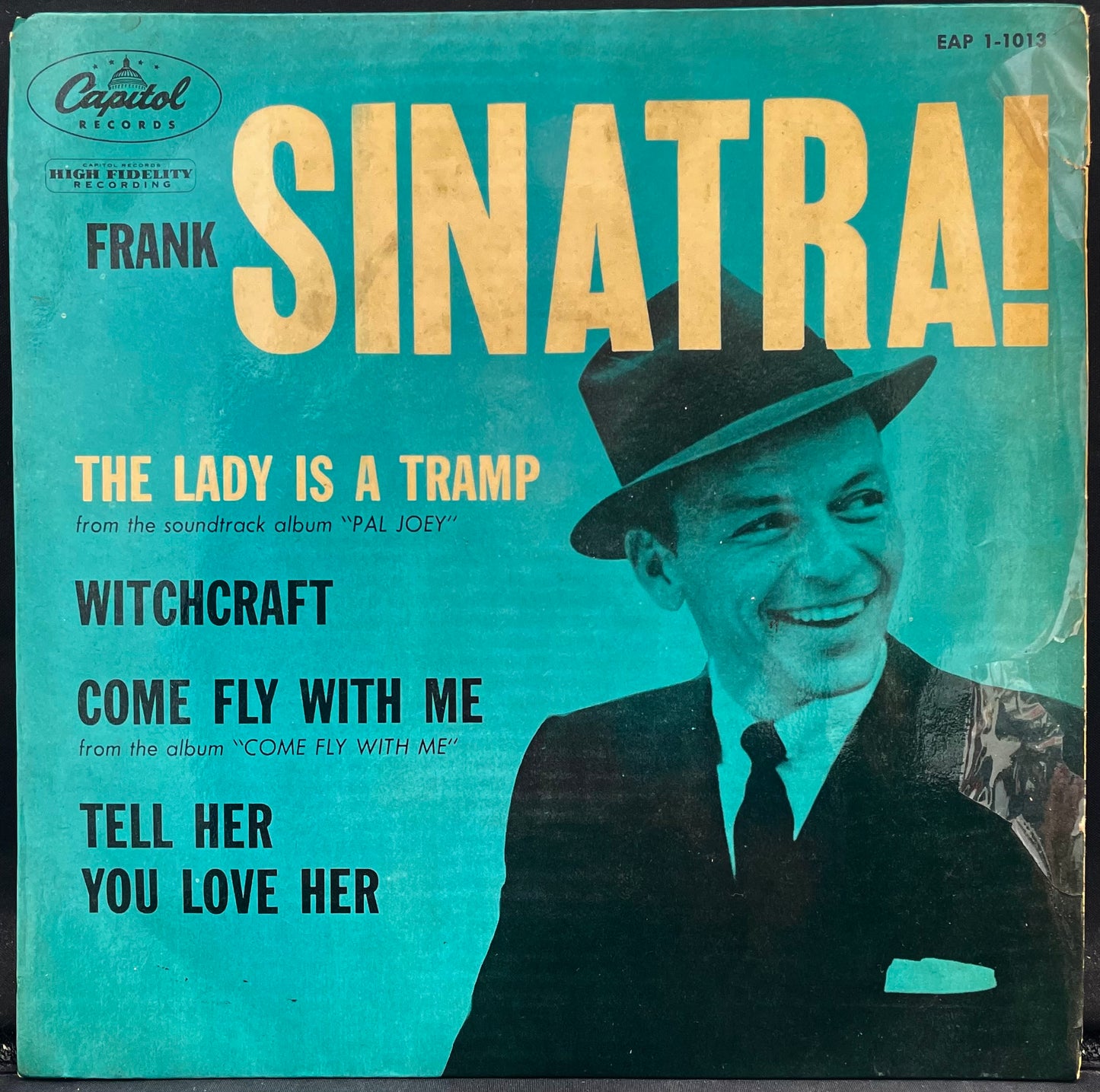 Frank Sinatra – The Lady Is A Tramp – gebrauchte 7"-Vinyl-EP