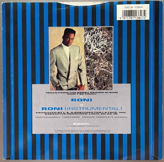 Bobby Brown – Roni - USED Vinyl 7" Single