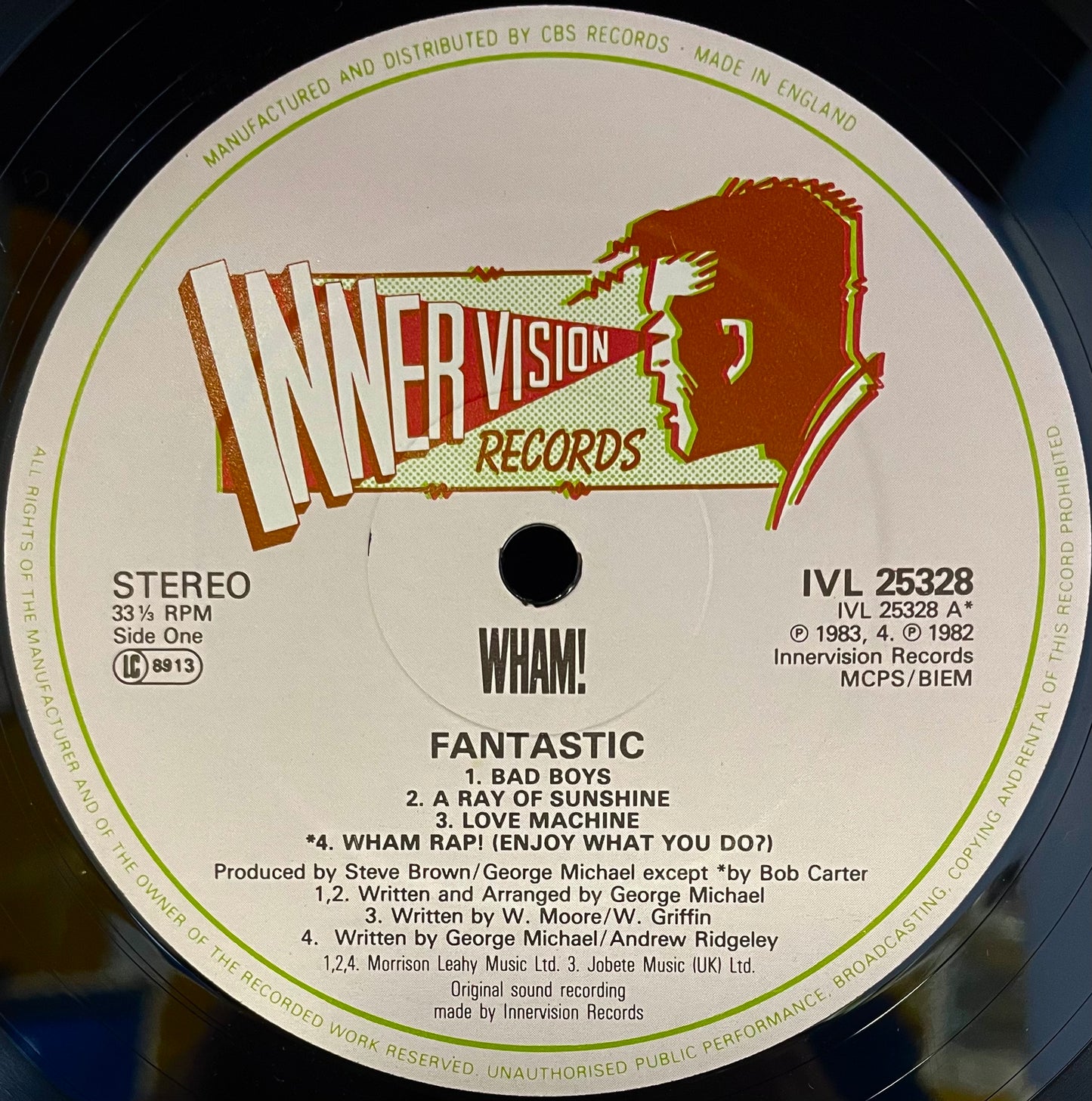 Wham! – Fantastic - USED Vinyl LP