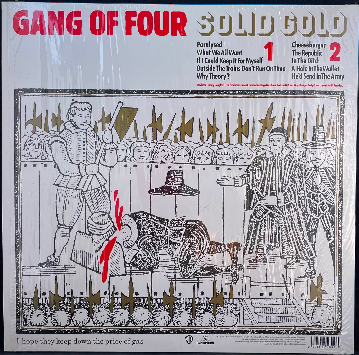 Gang Of Four – Solid Gold - USED Vinyl LP