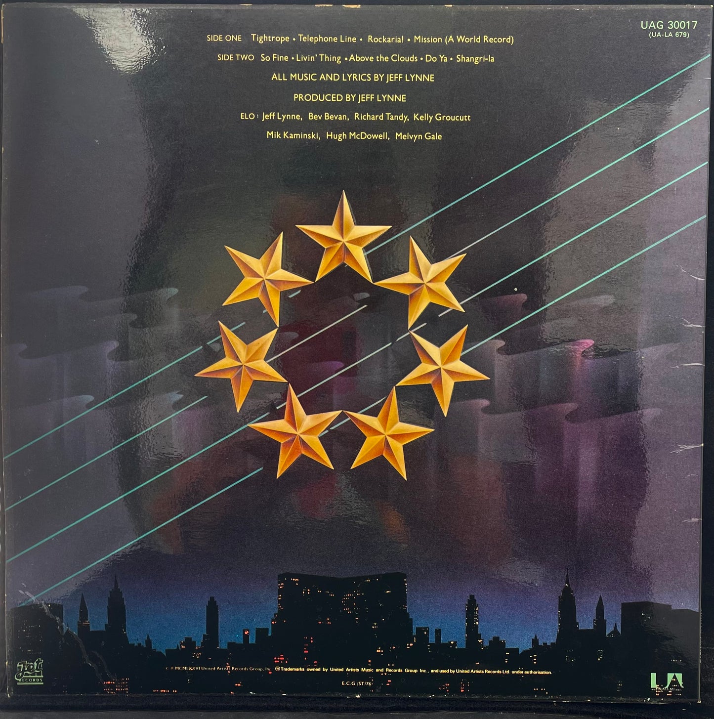 Electric Light Orchestra – A New World Record - USED Vinyl LP