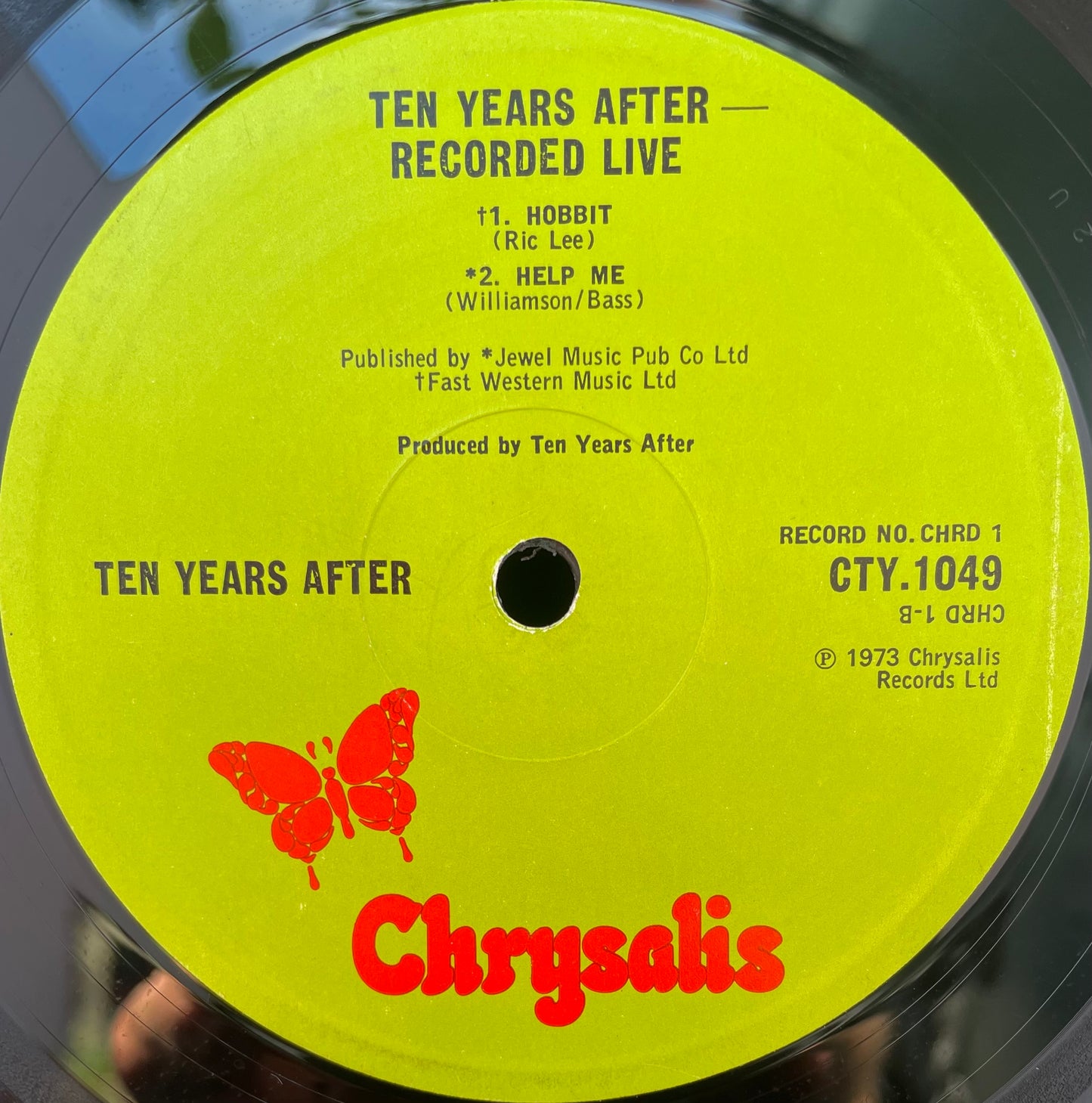Ten Years After – Recorded Live - USED Vinyl 2LP