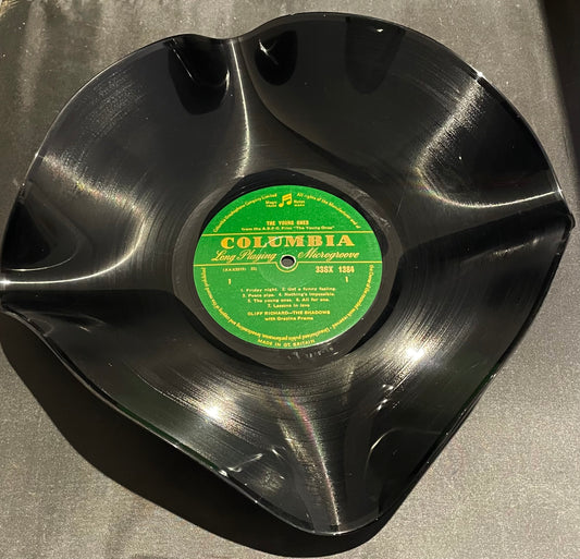 Die 12"-Vinyl-Schallplattenschale „Columbia Green“