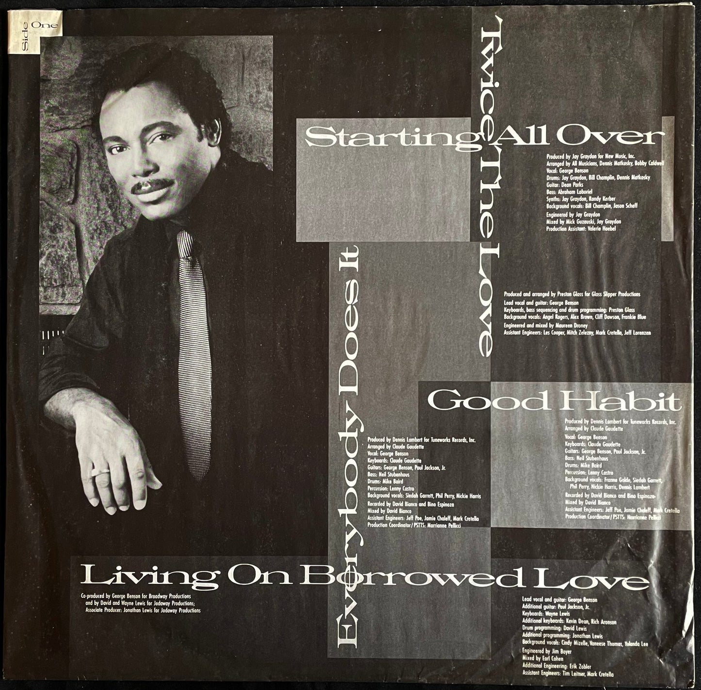 George Benson – Twice The Love - USED Vinyl LP